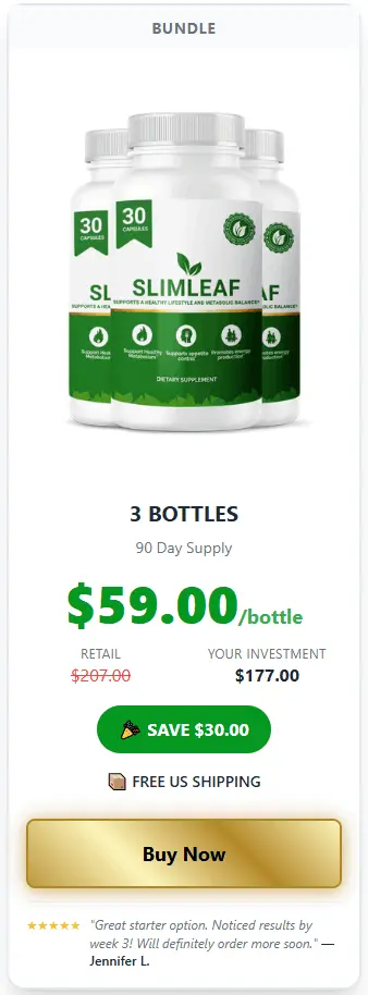 Buy SlimLeaf 3 Bottle